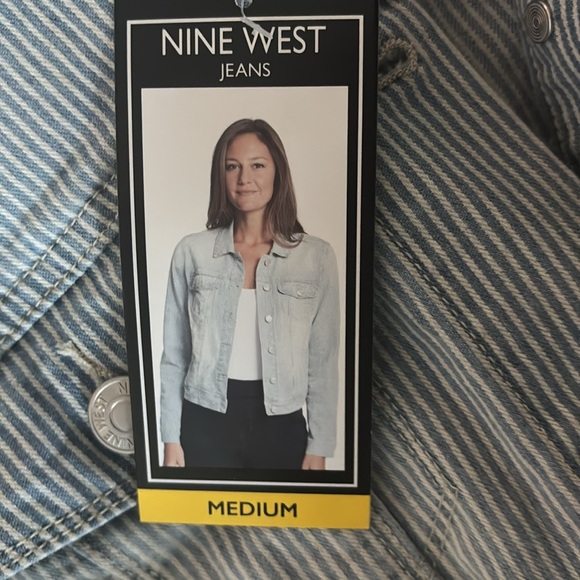 Nine West Jean Jacket NWT - Picture 3 of 5